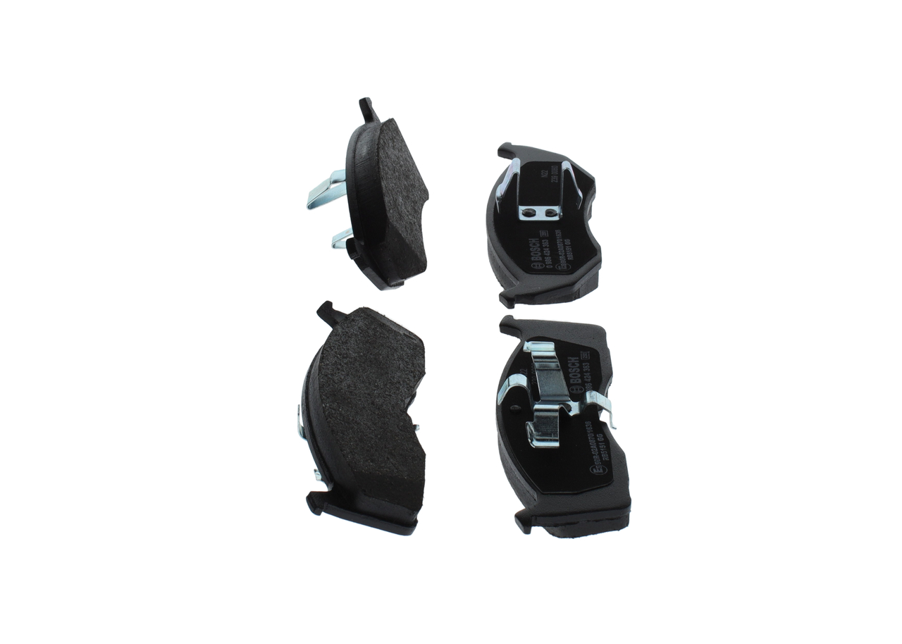 Комплект тормозных колодок, дисковый тормоз - 0 986 424 363 BOSCH