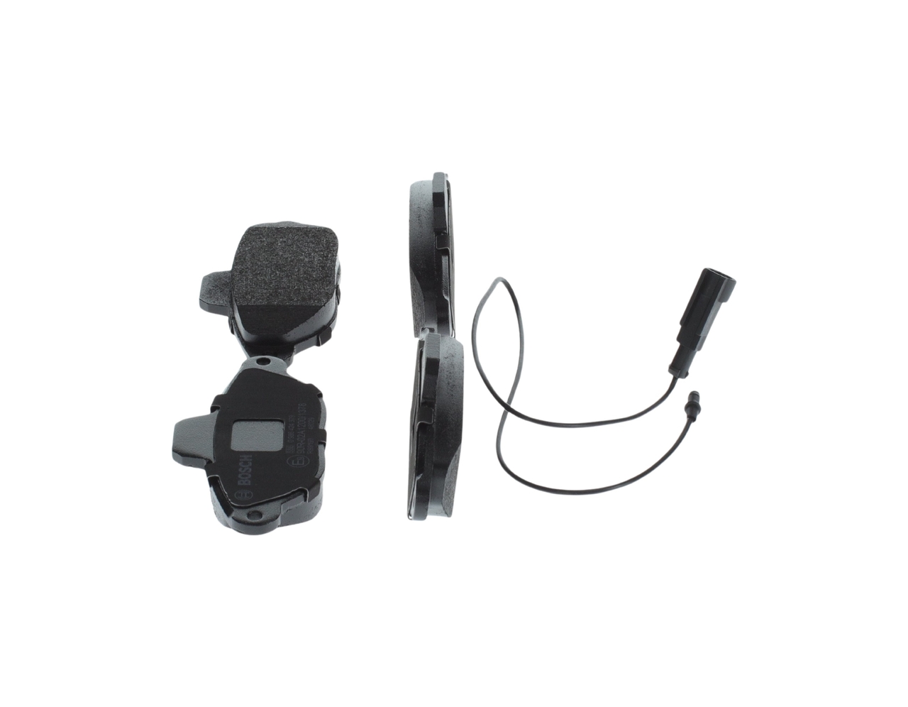 Brake Pad Set, disc brake - 0 986 424 379 BOSCH