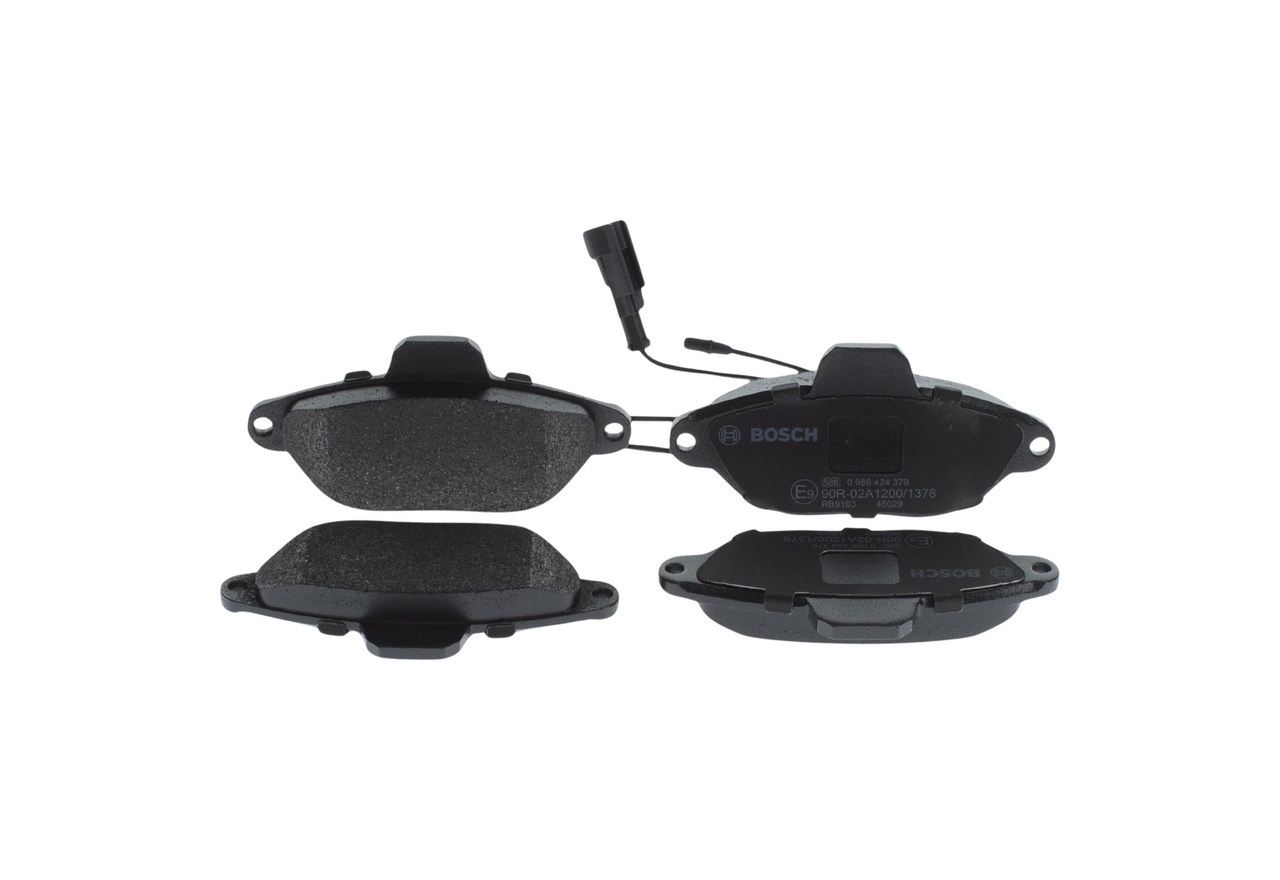 Brake Pad Set, disc brake - 0 986 424 379 BOSCH