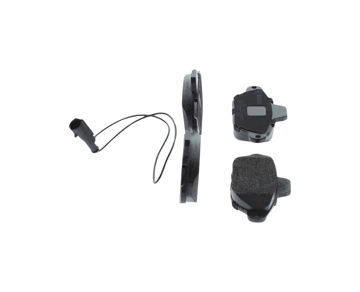 Brake Pad Set, disc brake - 0 986 424 379 BOSCH