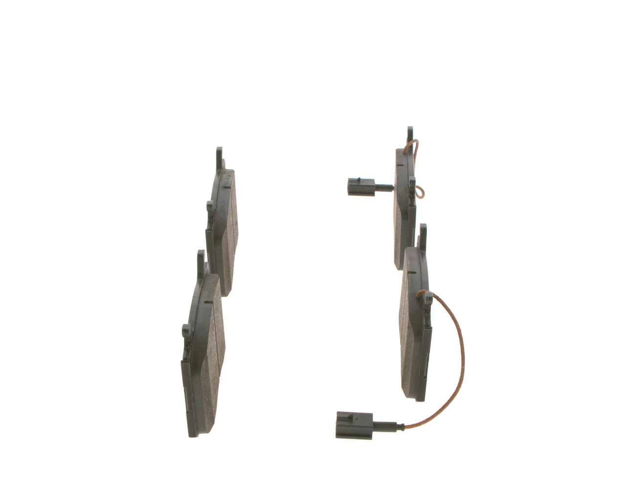 Brake Pad Set, disc brake - 0 986 424 390 BOSCH