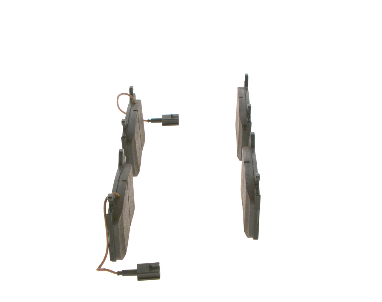 Brake Pad Set, disc brake - 0 986 424 390 BOSCH