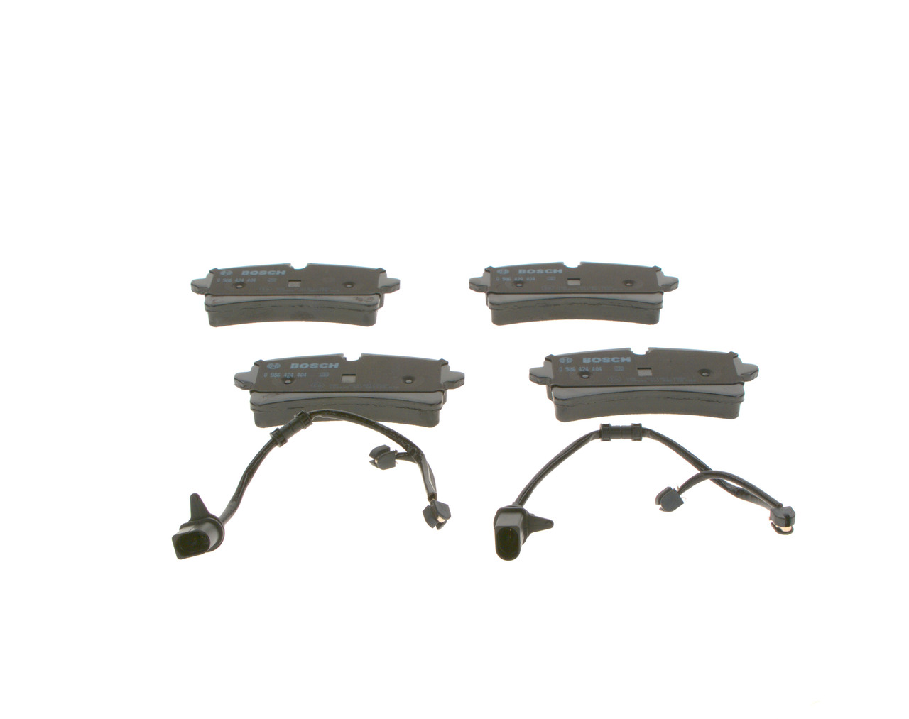 Brake Pad Set, disc brake - 0 986 424 404 BOSCH
