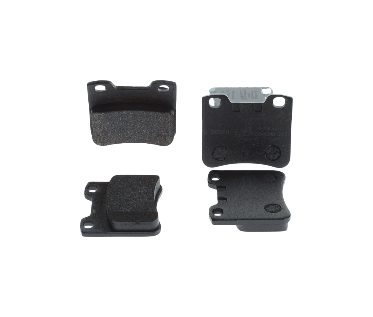 Brake Pad Set, disc brake - 0 986 424 411 BOSCH