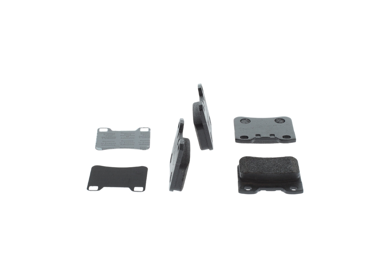 Brake Pad Set, disc brake - 0 986 424 411 BOSCH