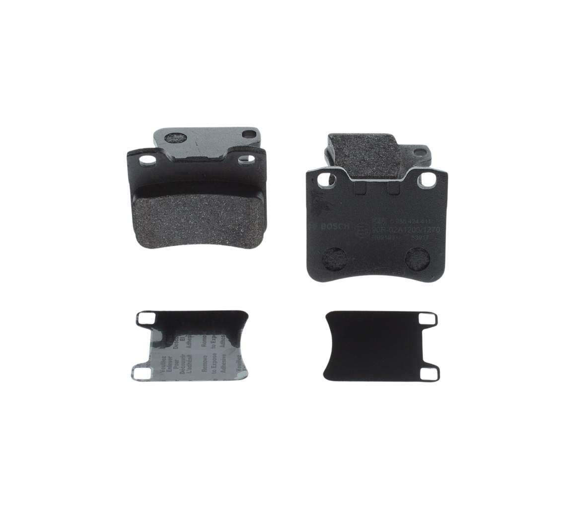Brake Pad Set, disc brake - 0 986 424 411 BOSCH