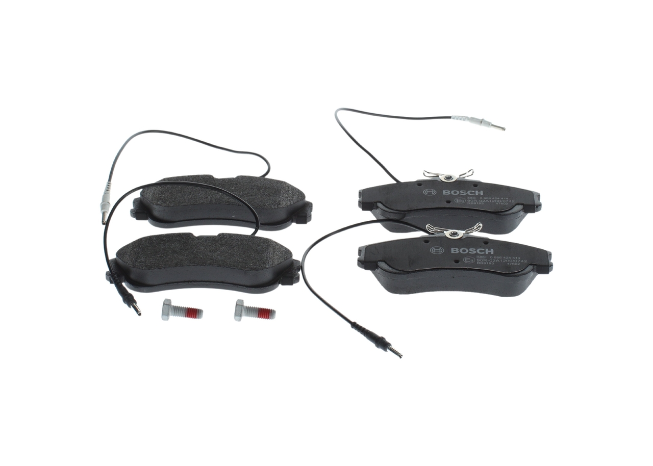 Kit pastiglie freno, Freno a disco - 0 986 424 414 BOSCH
