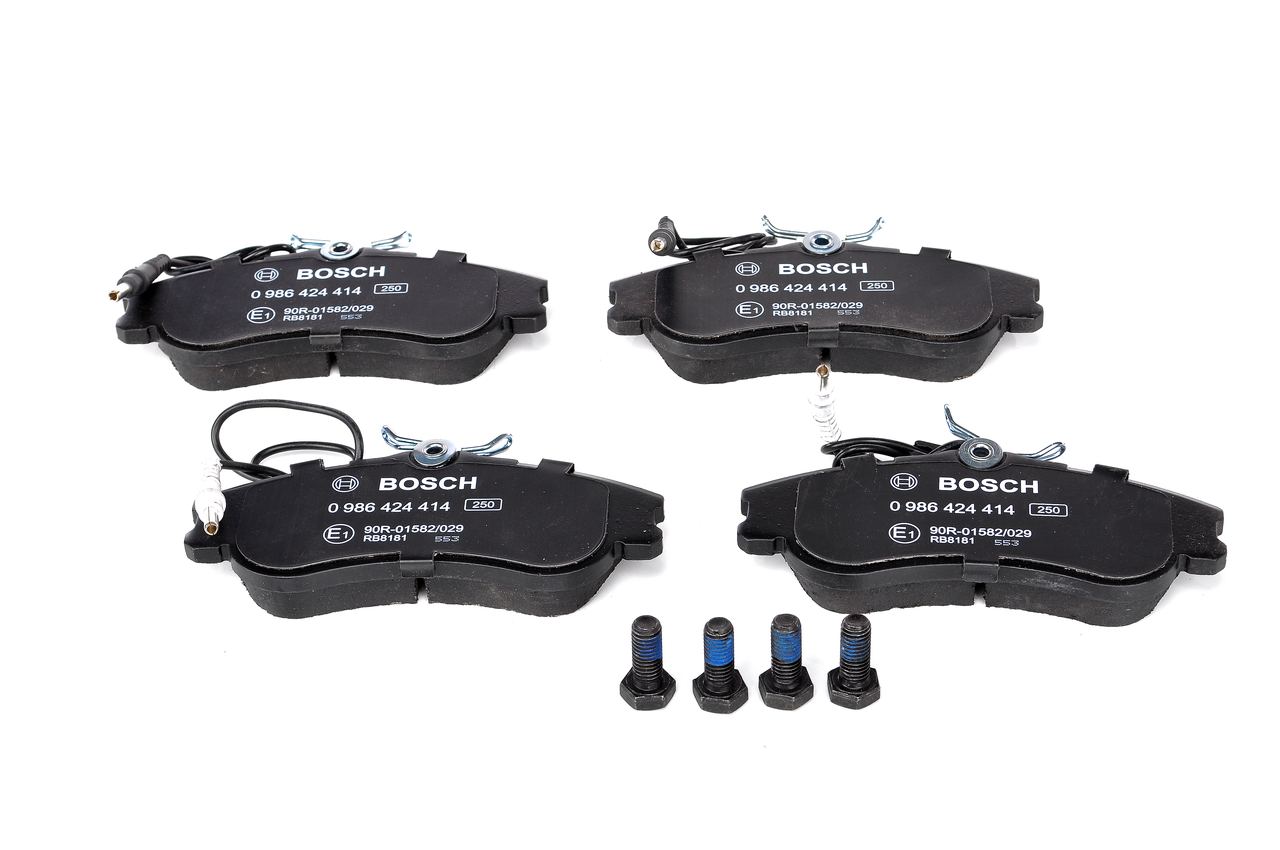Brake Pad Set, disc brake - 0 986 424 414 BOSCH