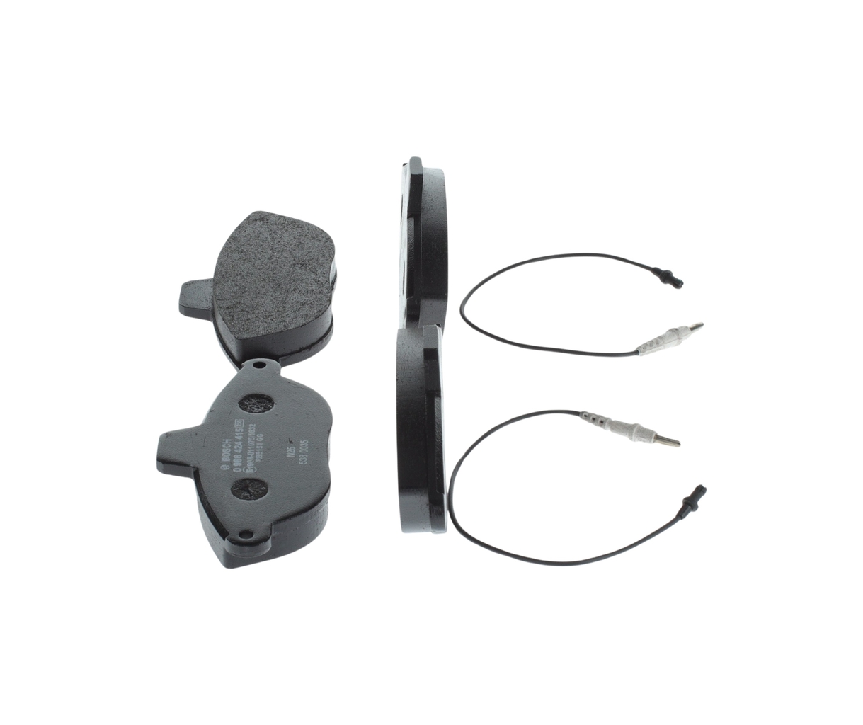 Brake Pad Set, disc brake - 0 986 424 415 BOSCH