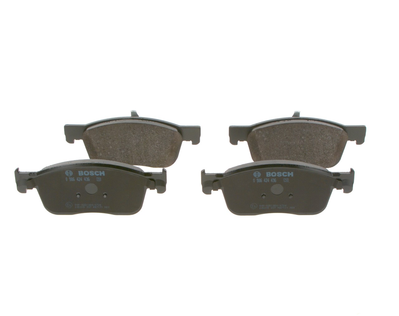 Kit pastiglie freno, Freno a disco - 0 986 424 436 BOSCH