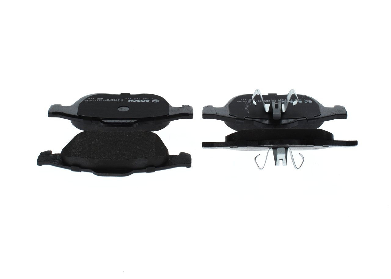 Brake Pad Set, disc brake - 0 986 424 443 BOSCH