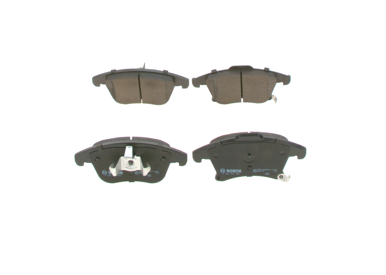 Brake Pad Set, disc brake - 0 986 424 445 BOSCH