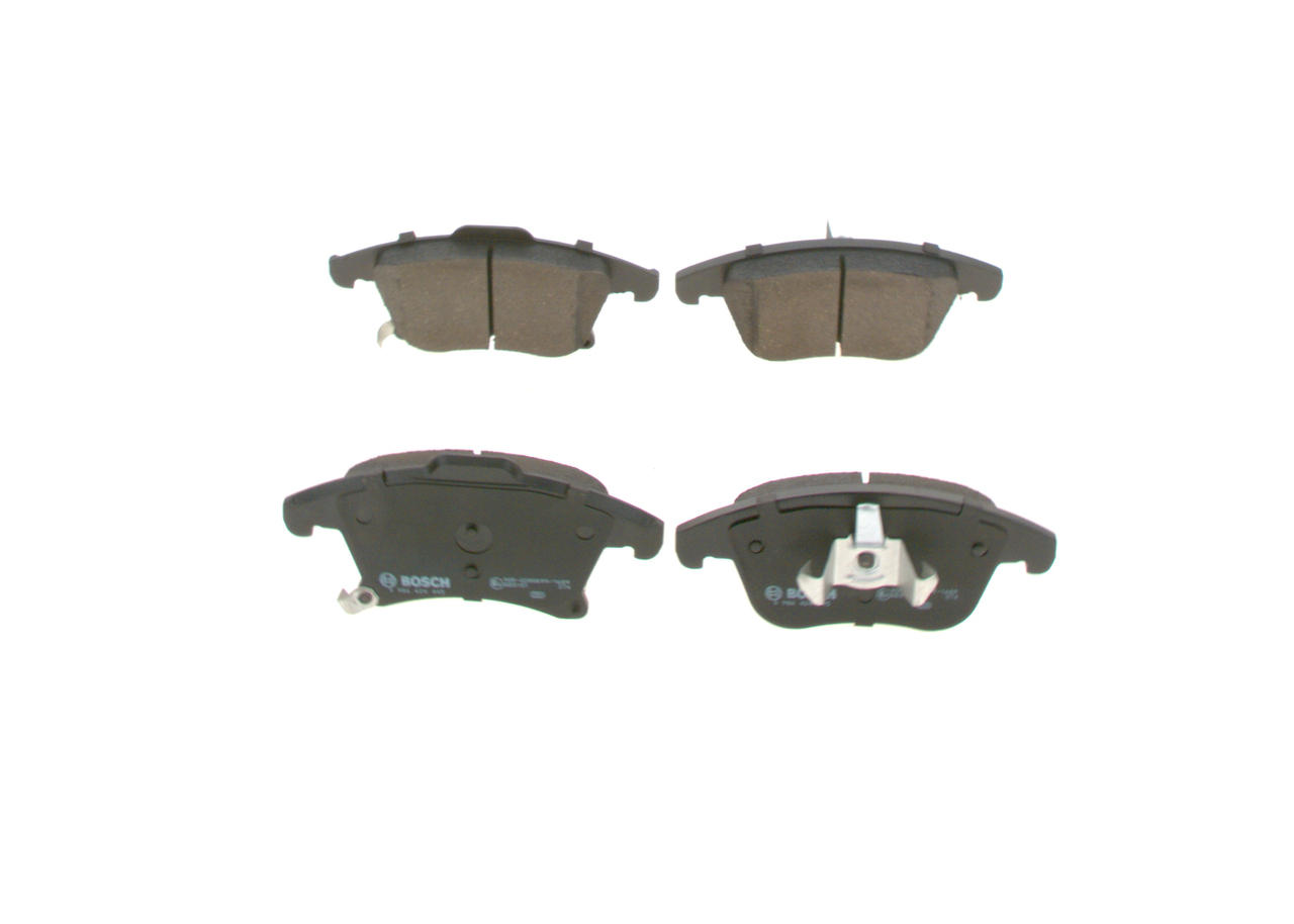 Brake Pad Set, disc brake - 0 986 424 445 BOSCH