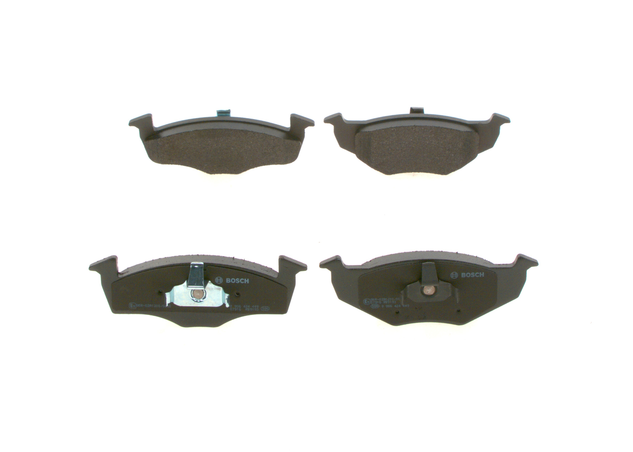 Brake Pad Set, disc brake - 0 986 424 449 BOSCH
