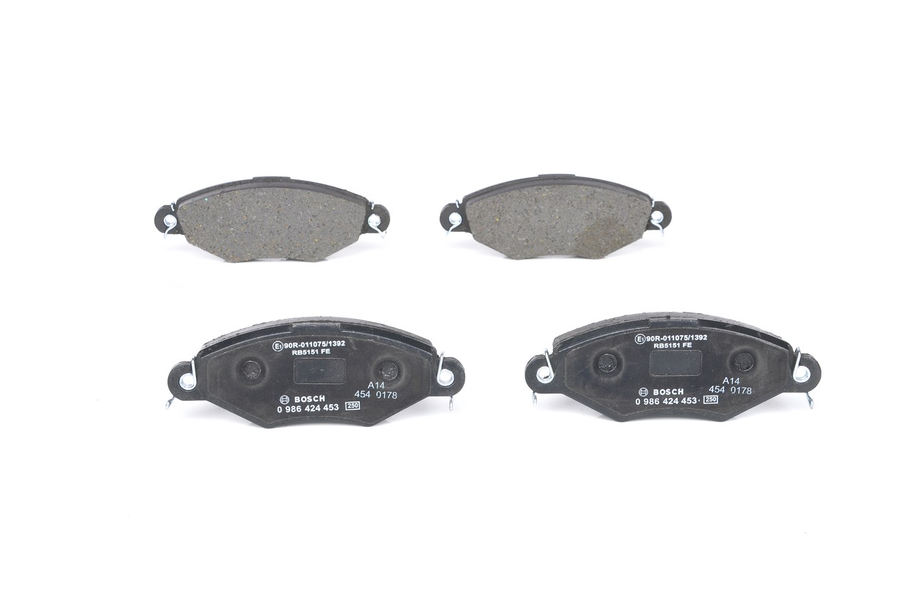 Kit pastiglie freno, Freno a disco - 0 986 424 453 BOSCH