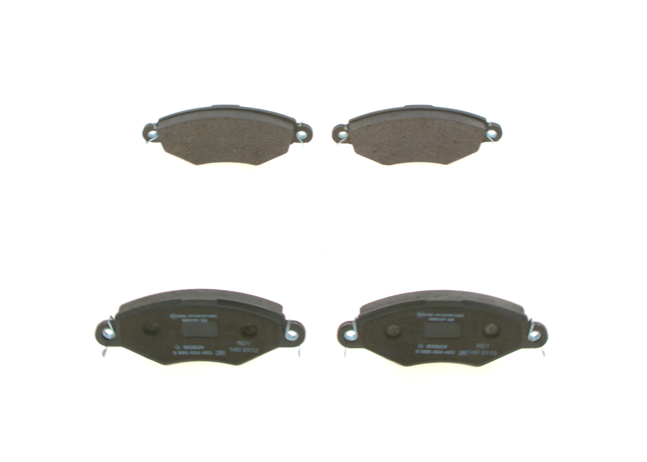 Brake Pad Set, disc brake - 0 986 424 453 BOSCH