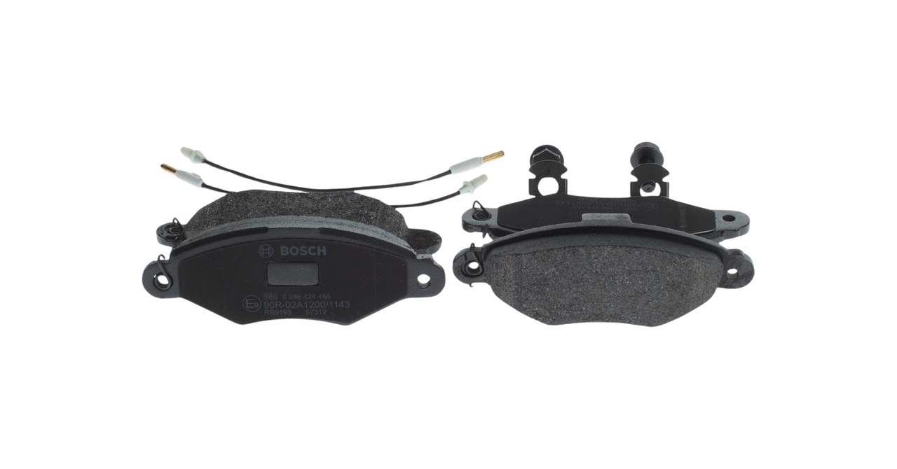Brake Pad Set, disc brake - 0 986 424 455 BOSCH