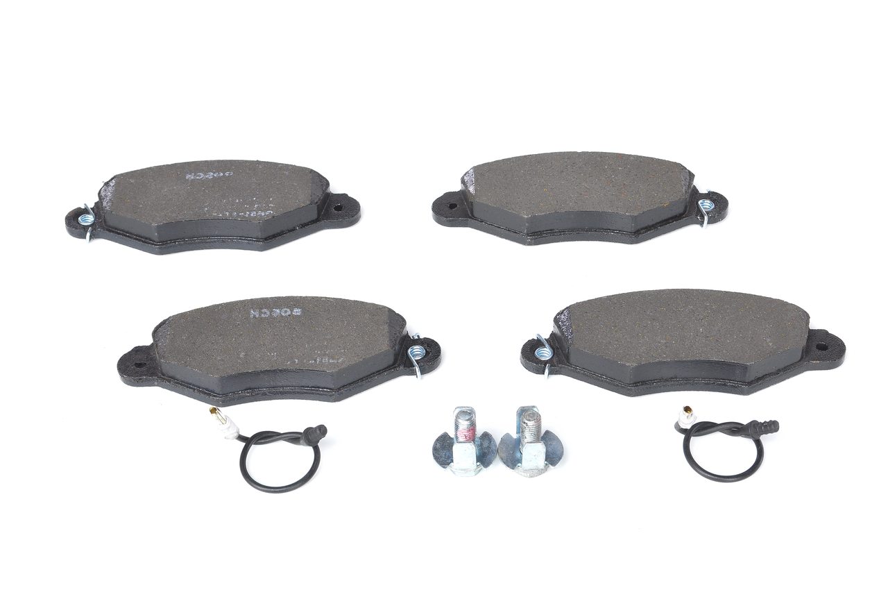Brake Pad Set, disc brake - 0 986 424 455 BOSCH