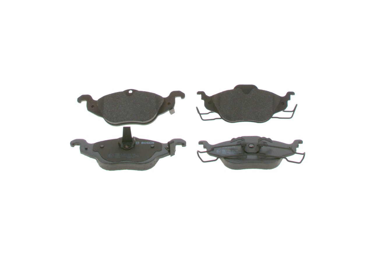 Brake Pad Set, disc brake - 0 986 424 456 BOSCH