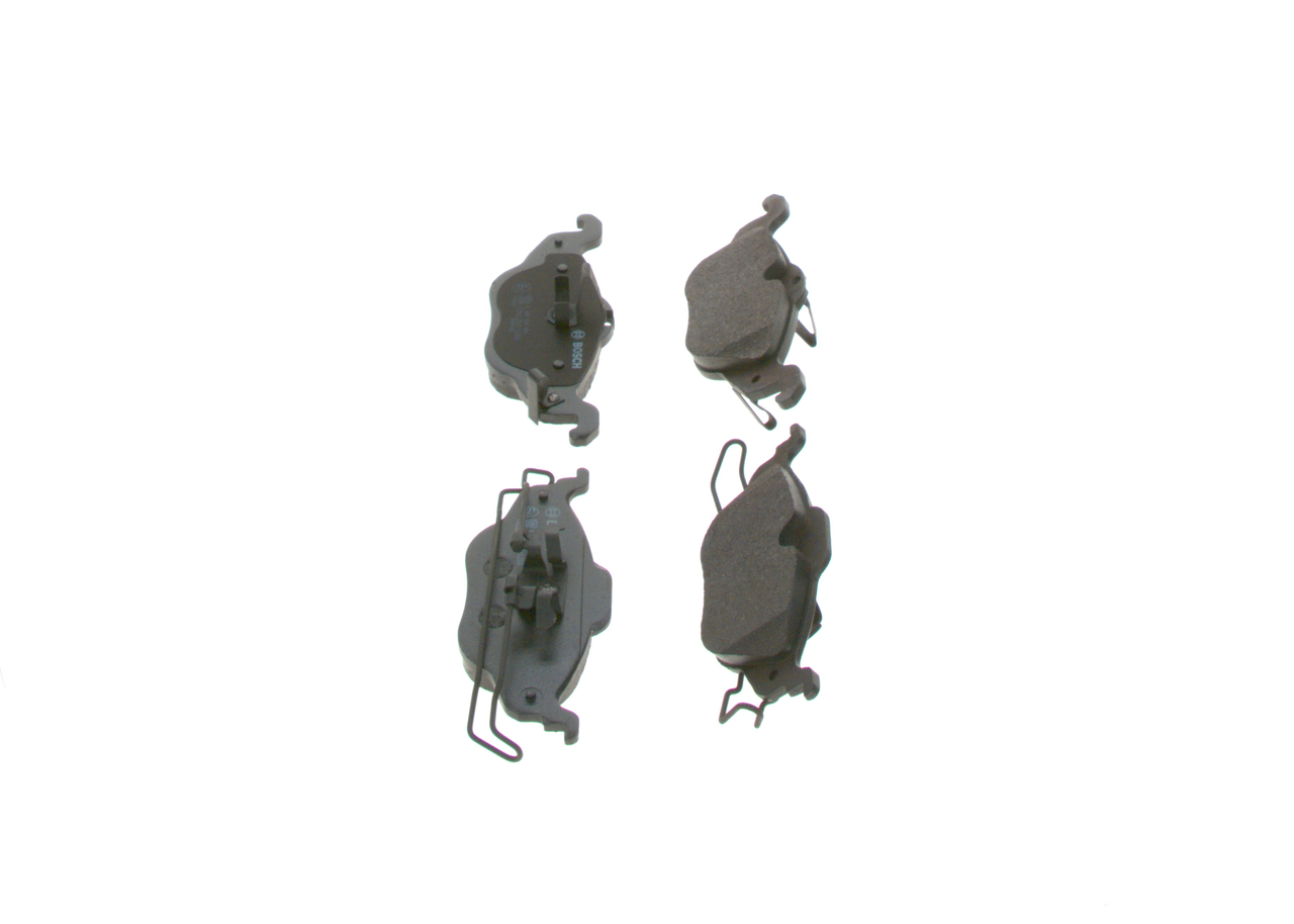 Brake Pad Set, disc brake - 0 986 424 456 BOSCH