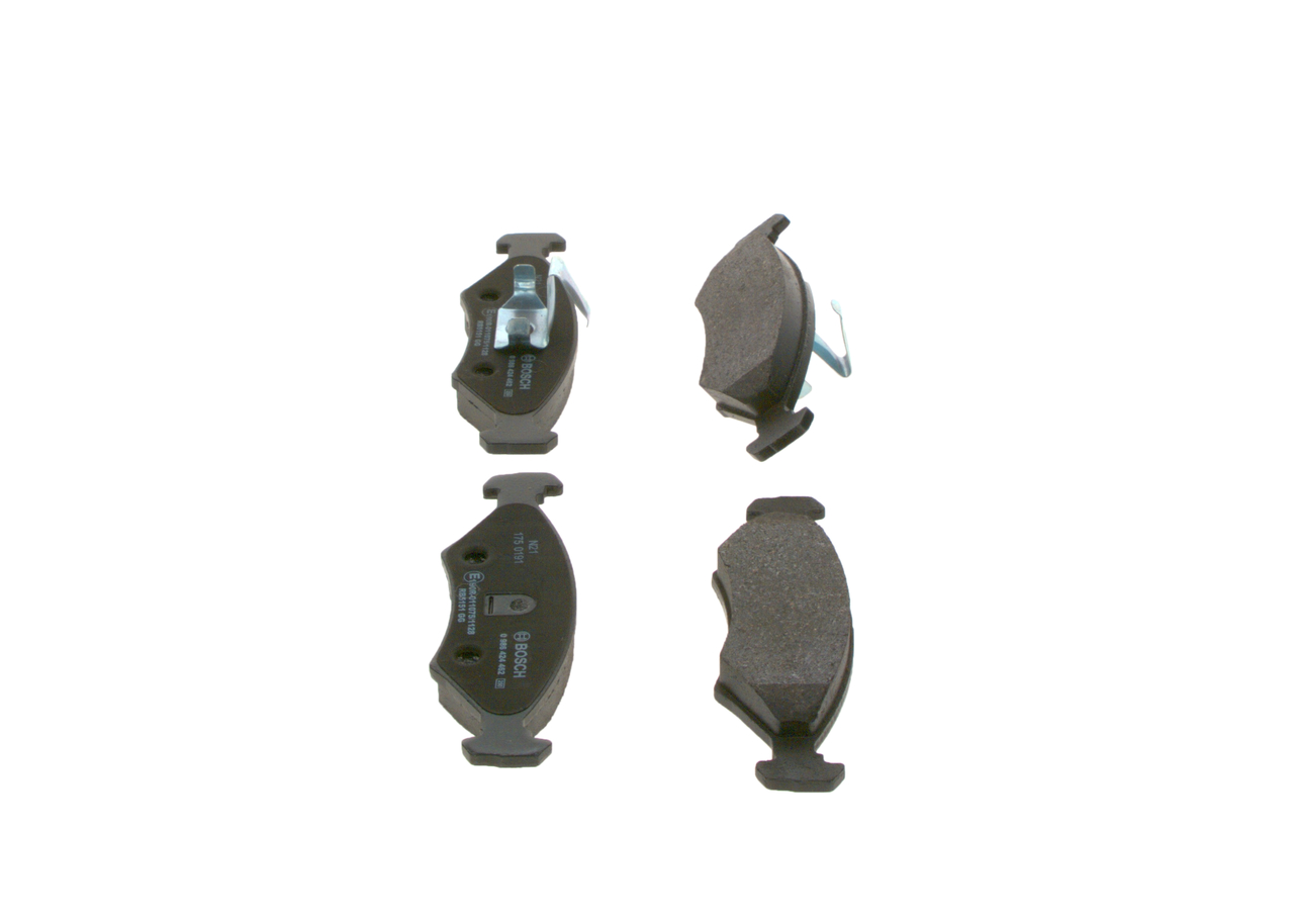 Brake Pad Set, disc brake - 0 986 424 462 BOSCH