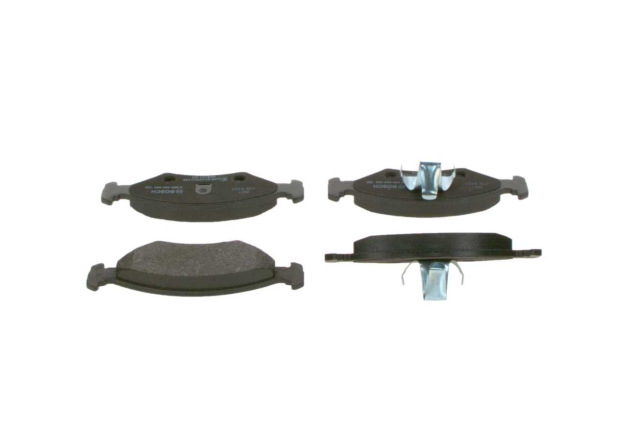 Brake Pad Set, disc brake - 0 986 424 462 BOSCH