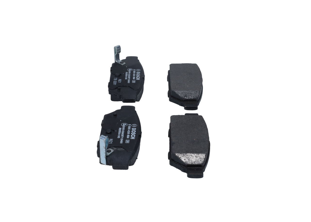 Brake Pad Set, disc brake - 0 986 424 464 BOSCH
