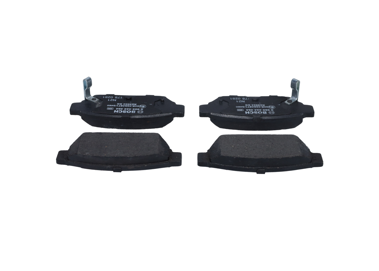 Brake Pad Set, disc brake - 0 986 424 464 BOSCH
