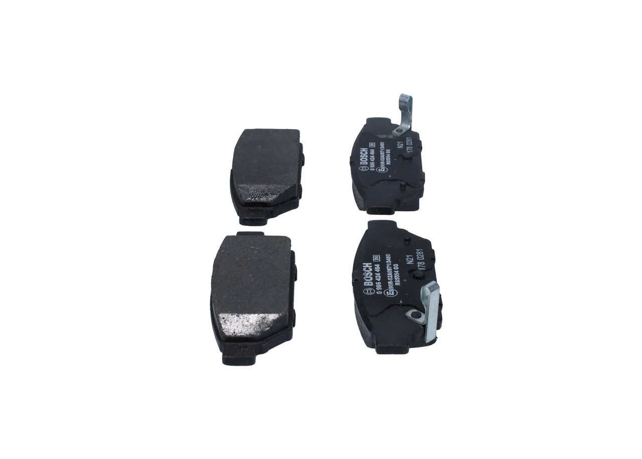 Brake Pad Set, disc brake - 0 986 424 464 BOSCH