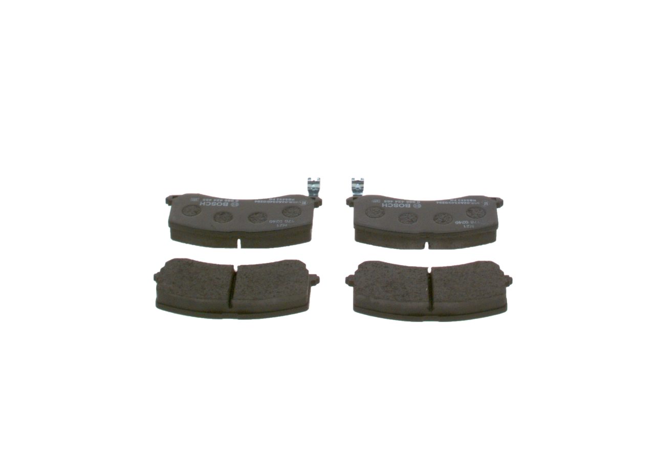 Brake Pad Set, disc brake - 0 986 424 465 BOSCH