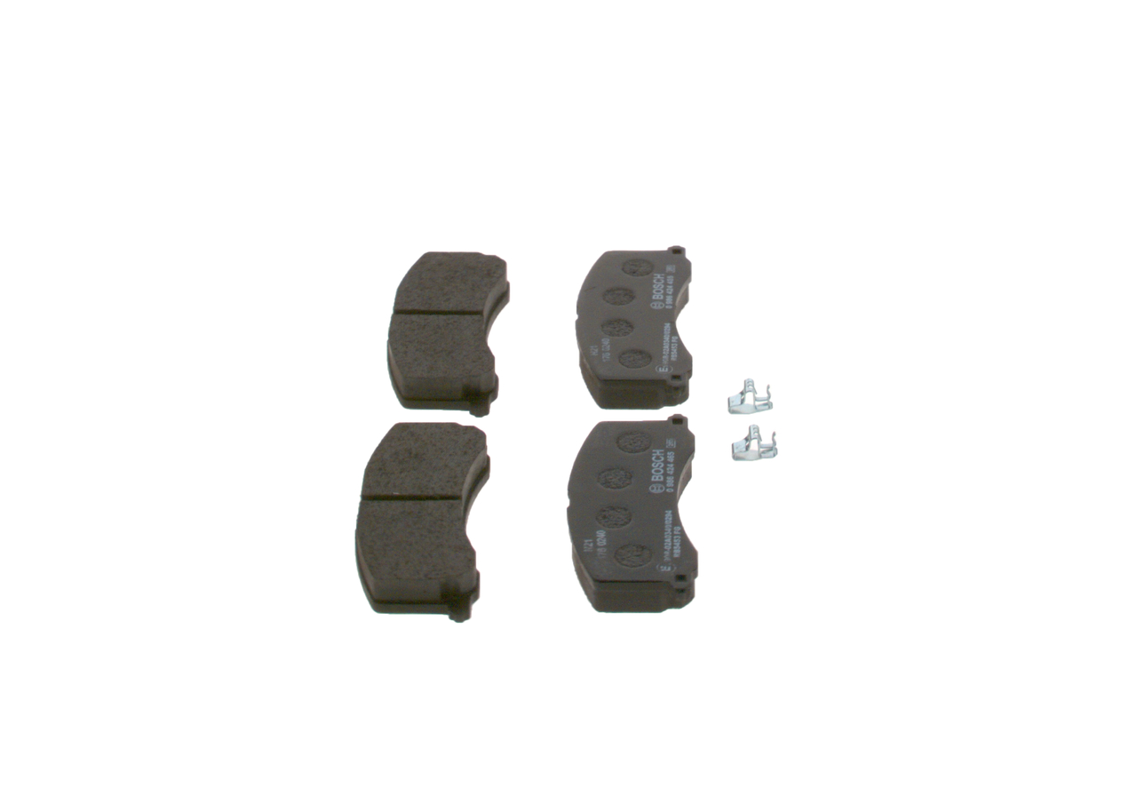 Brake Pad Set, disc brake - 0 986 424 465 BOSCH