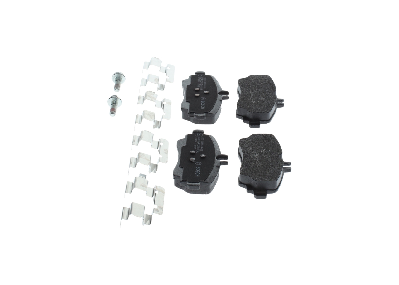 Brake Pad Set, disc brake - 0 986 424 469 BOSCH
