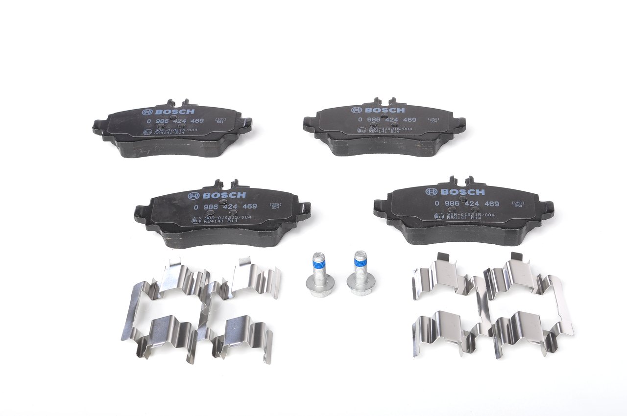 Brake Pad Set, disc brake - 0 986 424 469 BOSCH