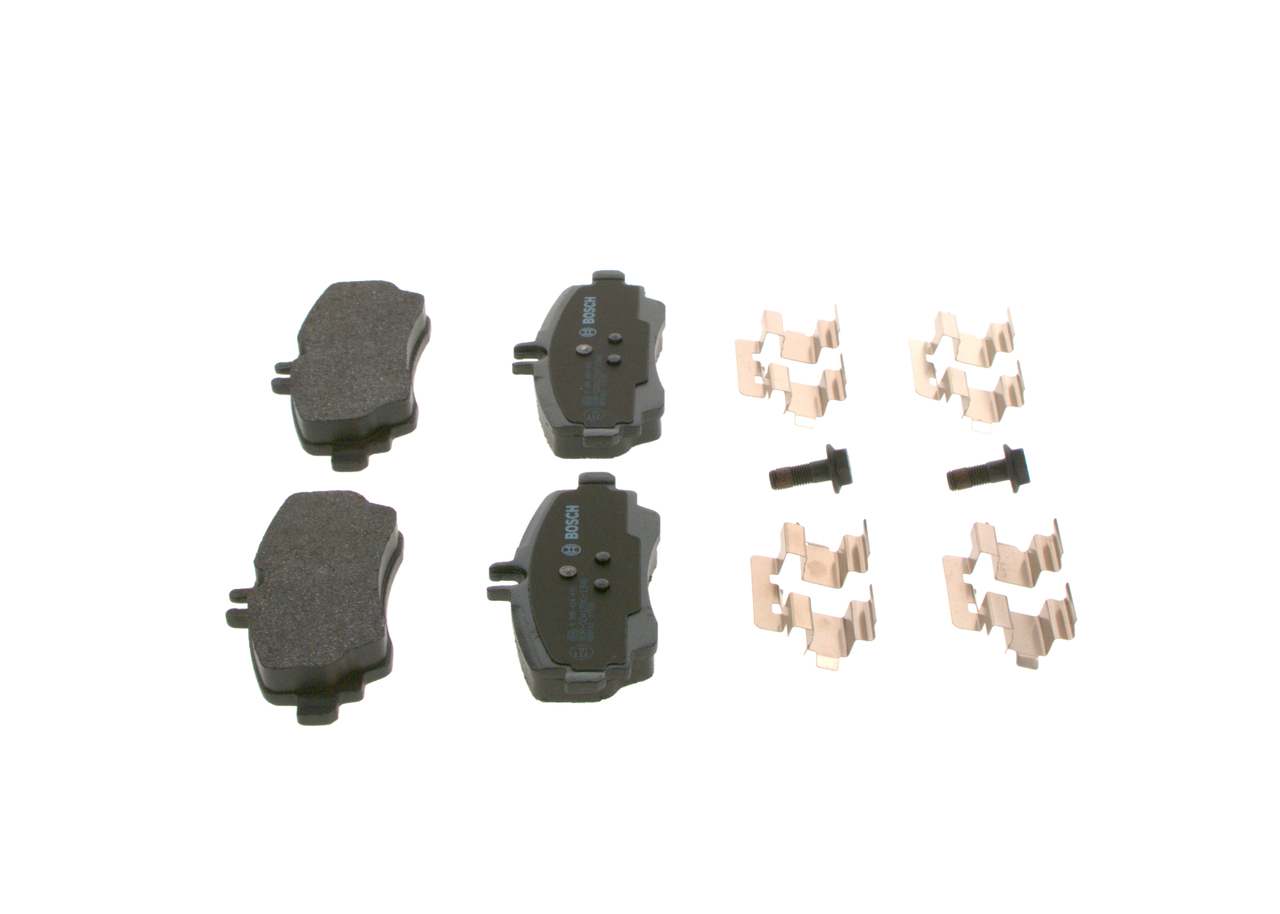 Brake Pad Set, disc brake - 0 986 424 470 BOSCH