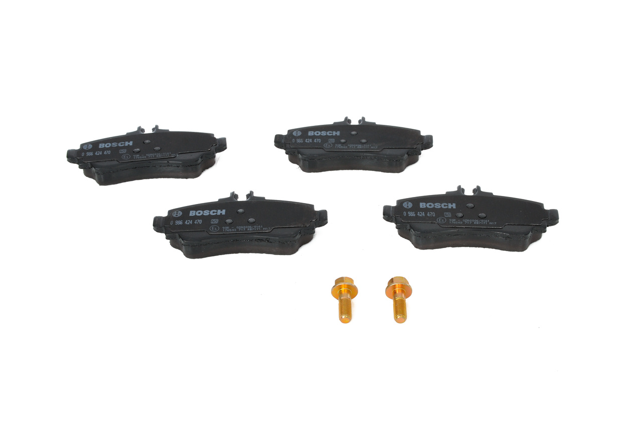 Brake Pad Set, disc brake - 0 986 424 470 BOSCH
