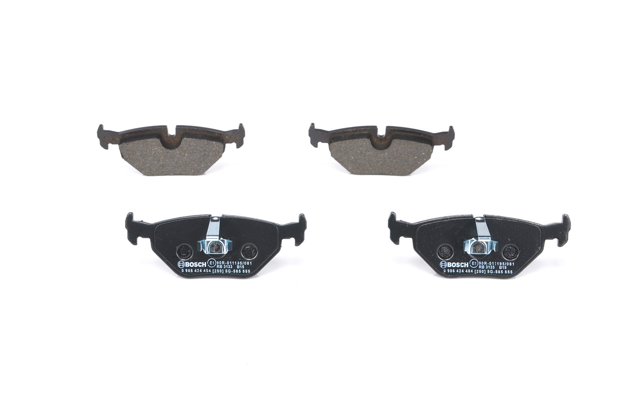 Kit pastiglie freno, Freno a disco - 0 986 424 484 BOSCH
