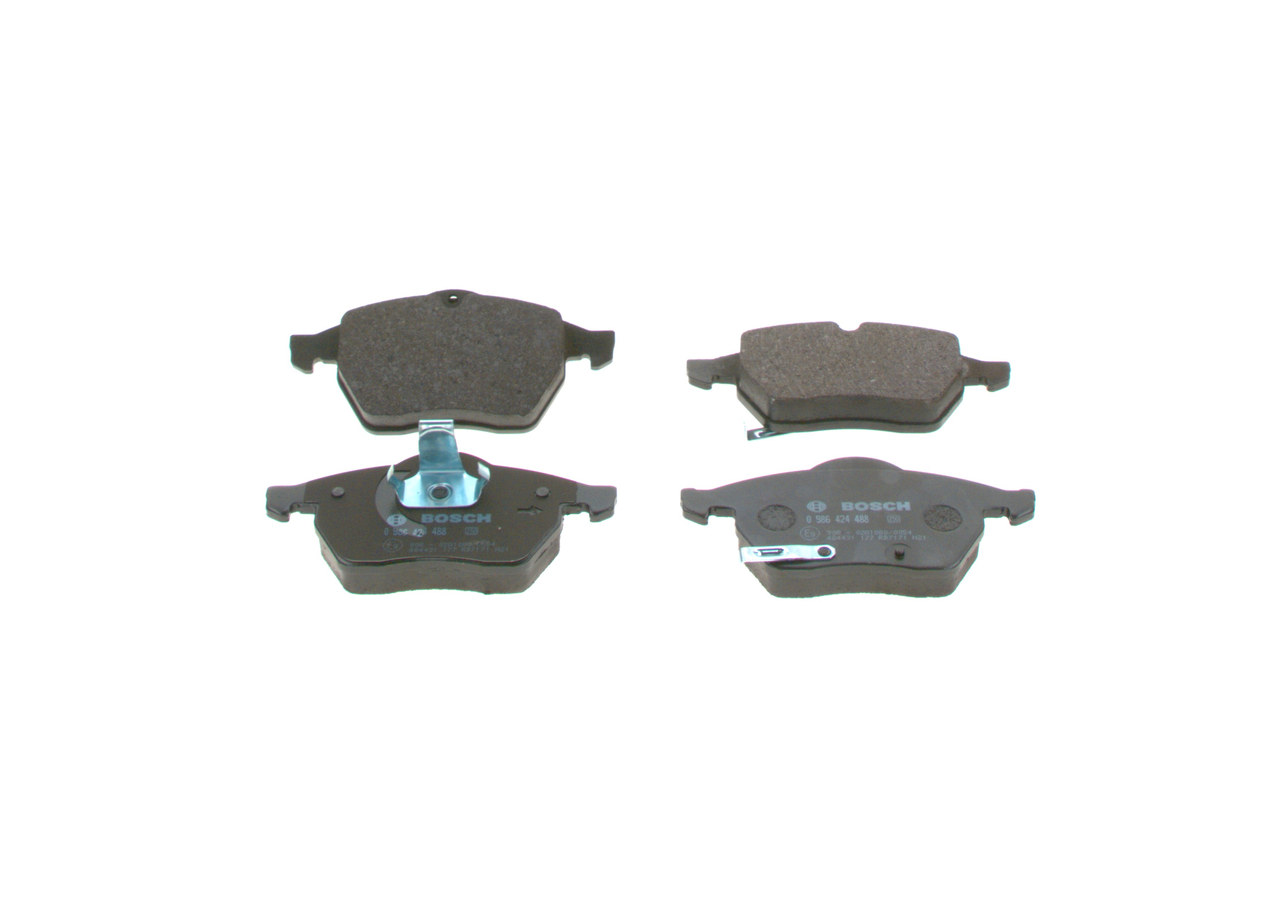 Brake Pad Set, disc brake - 0 986 424 488 BOSCH