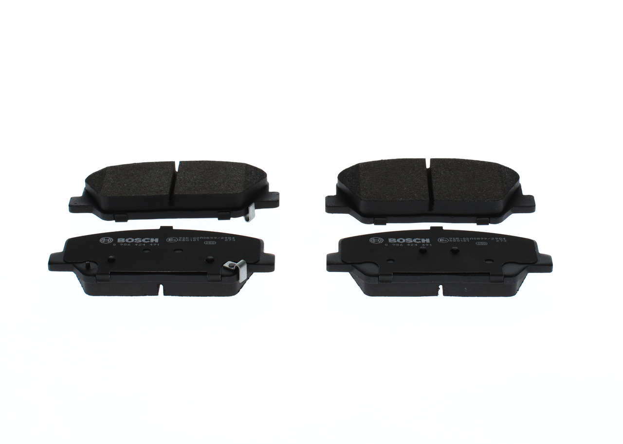 Kit pastiglie freno, Freno a disco - 0 986 424 491 BOSCH