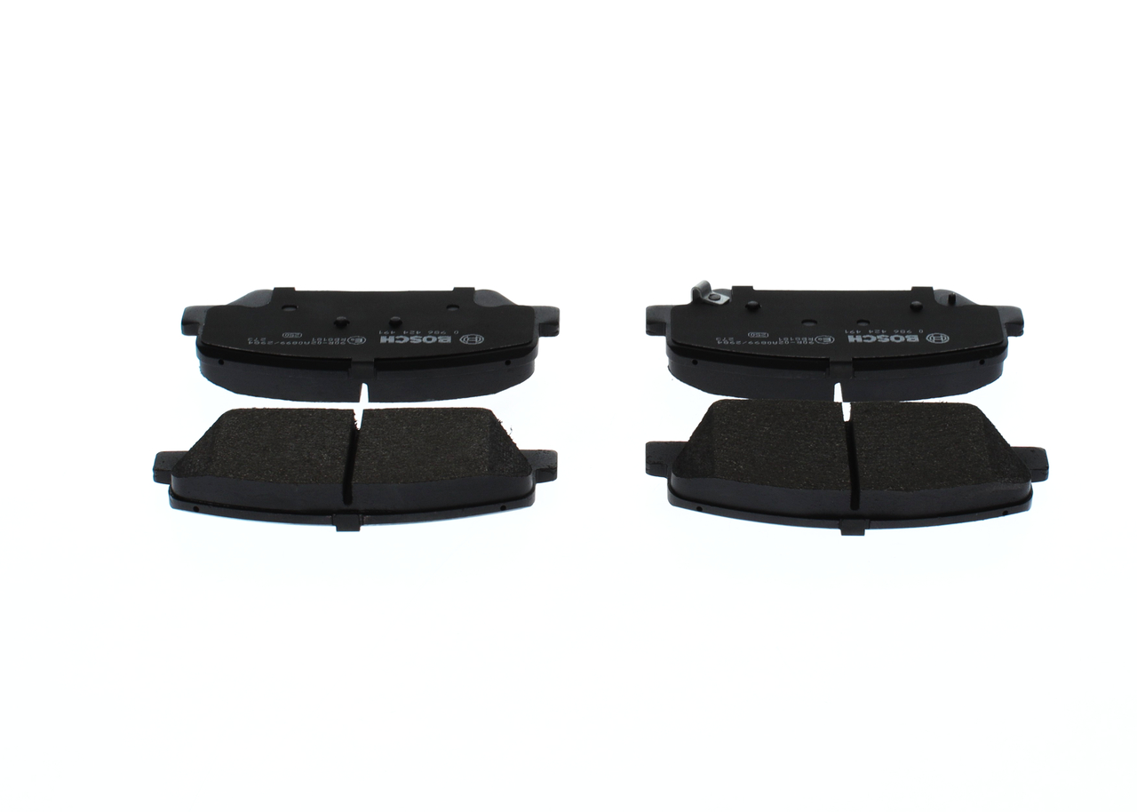 Brake Pad Set, disc brake - 0 986 424 491 BOSCH