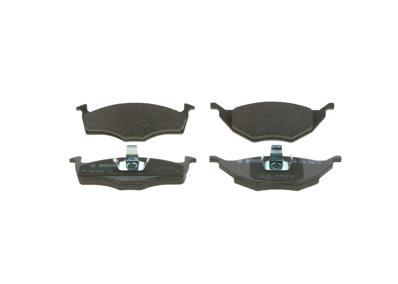 Kit pastiglie freno, Freno a disco - 0 986 424 502 BOSCH