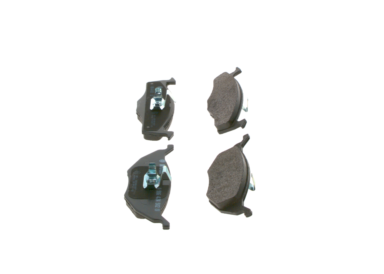 Brake Pad Set, disc brake - 0 986 424 502 BOSCH