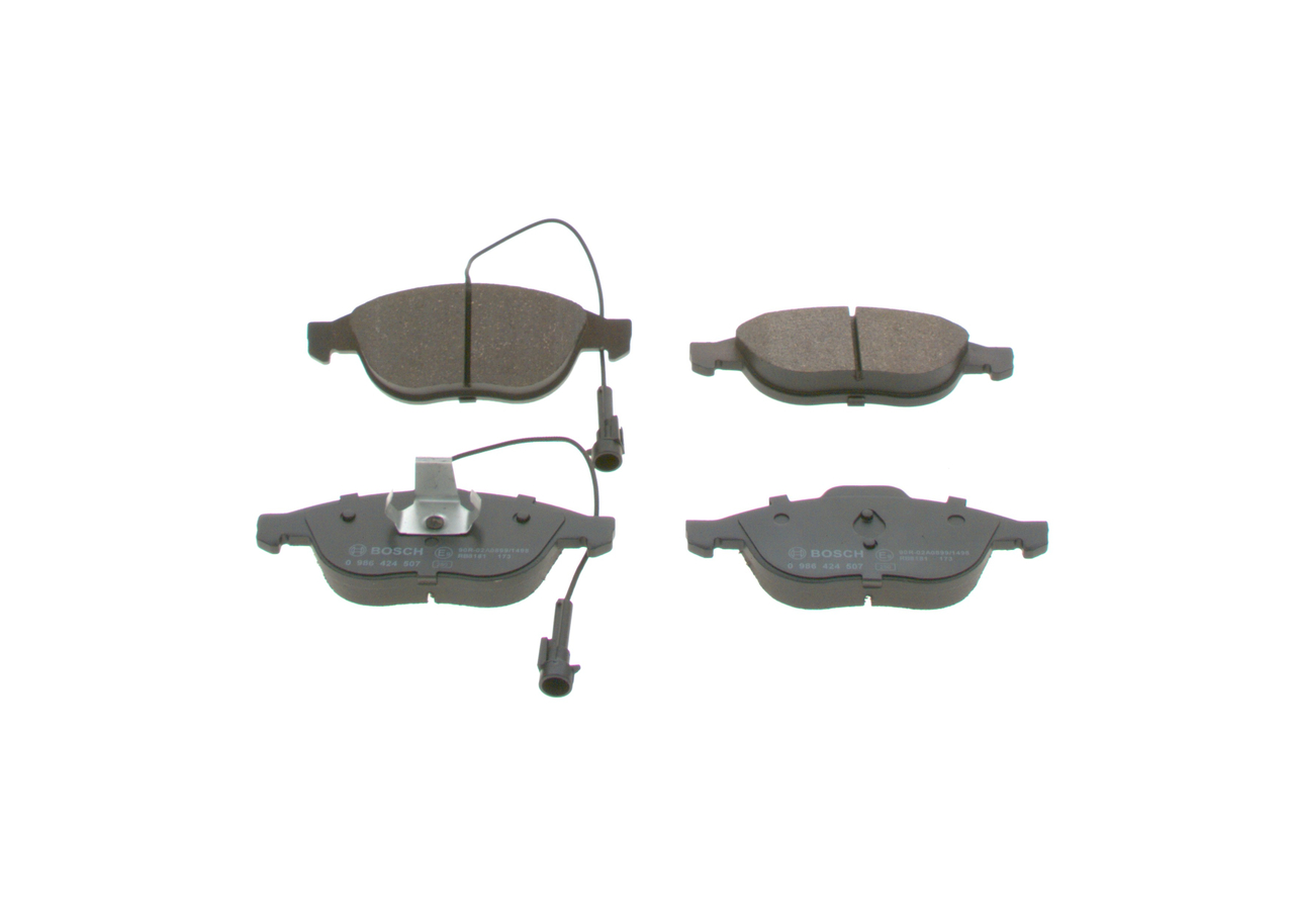 Kit pastiglie freno, Freno a disco - 0 986 424 507 BOSCH