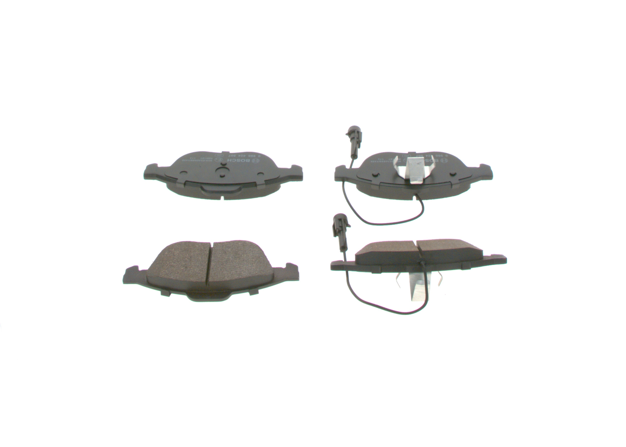 Brake Pad Set, disc brake - 0 986 424 507 BOSCH