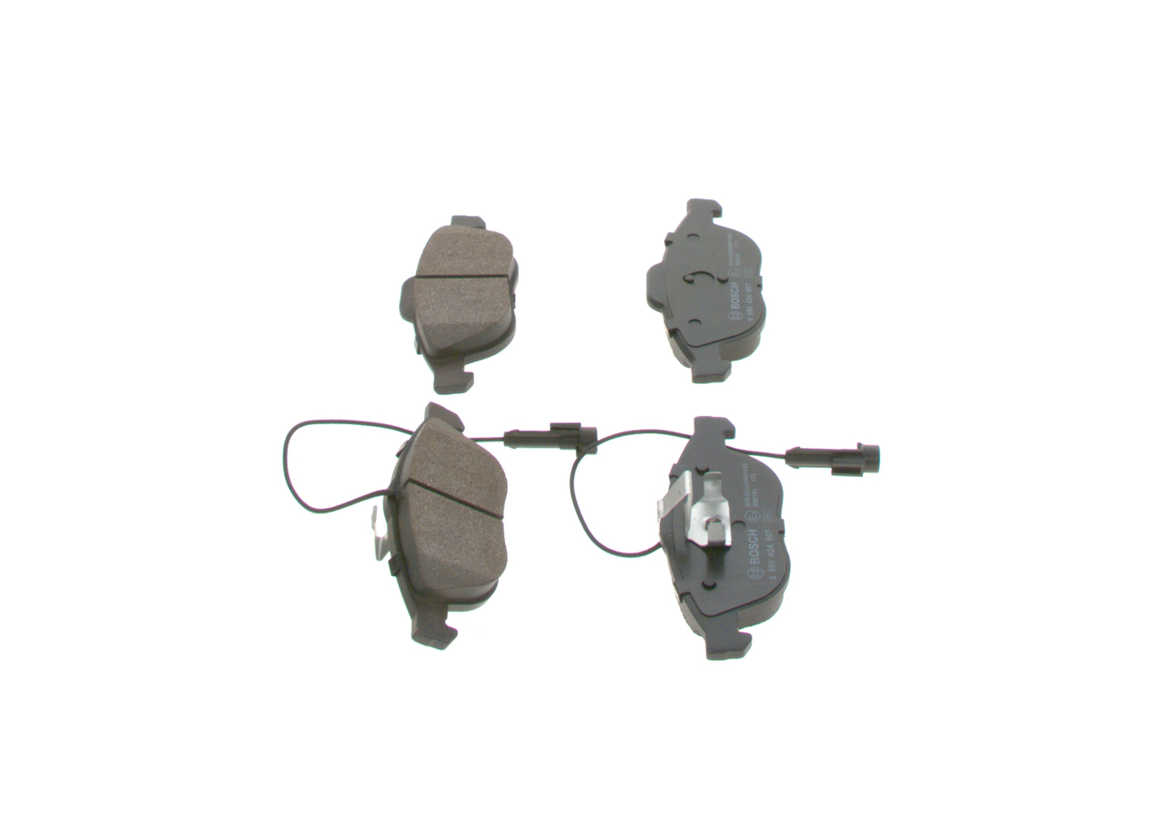 Brake Pad Set, disc brake - 0 986 424 507 BOSCH