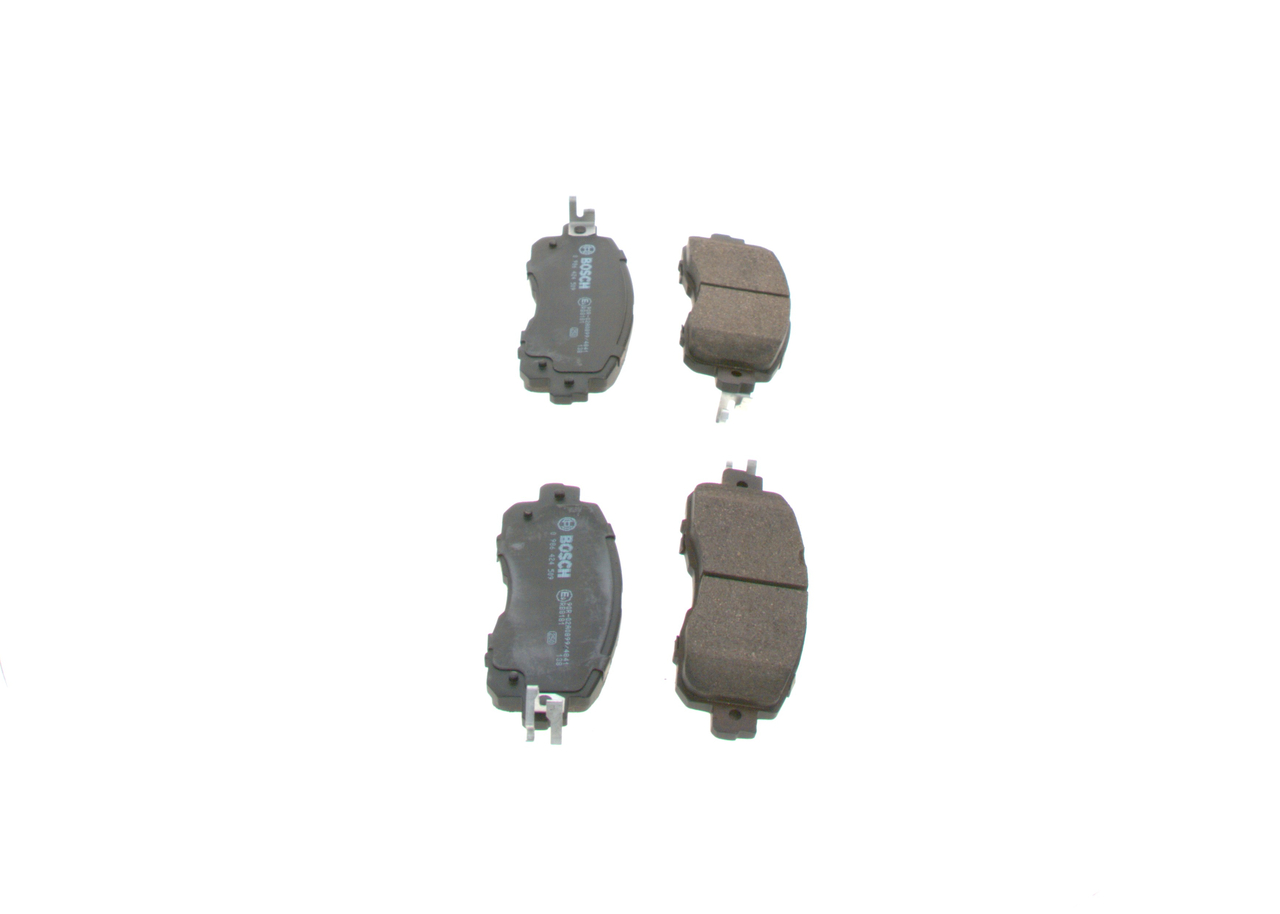 Brake Pad Set, disc brake - 0 986 424 509 BOSCH