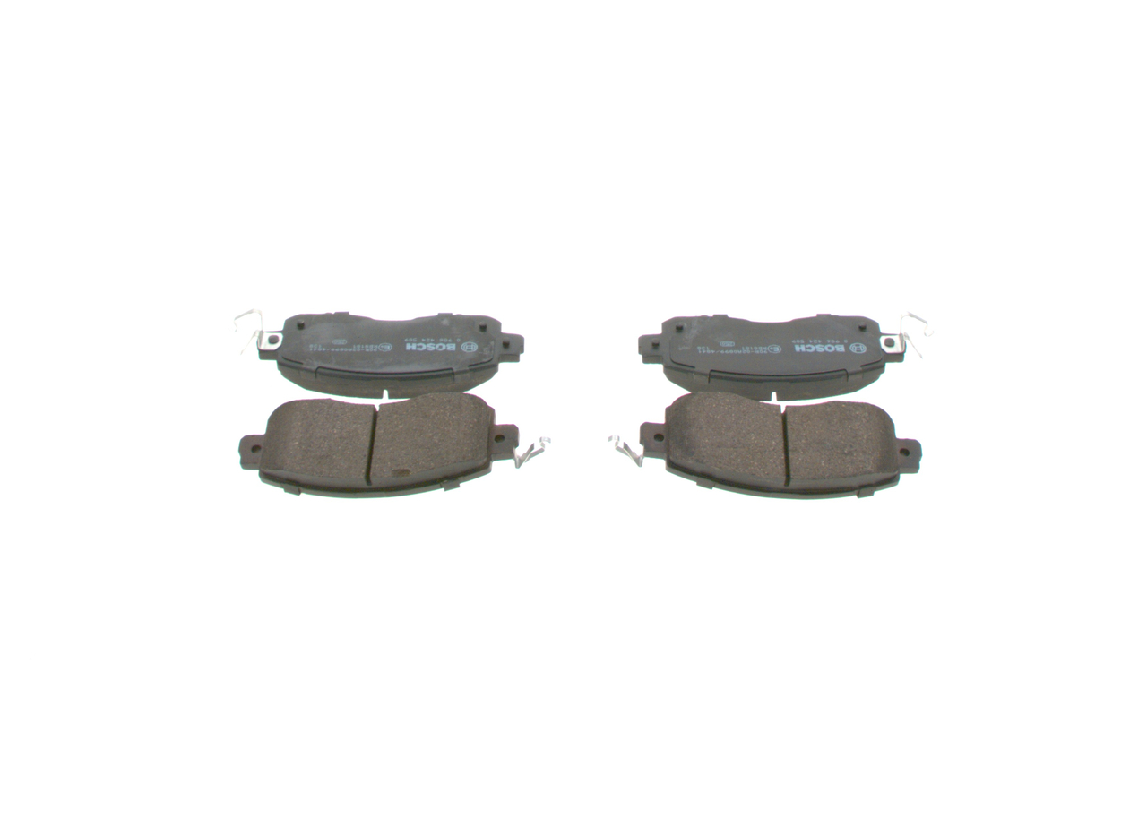 Brake Pad Set, disc brake - 0 986 424 509 BOSCH
