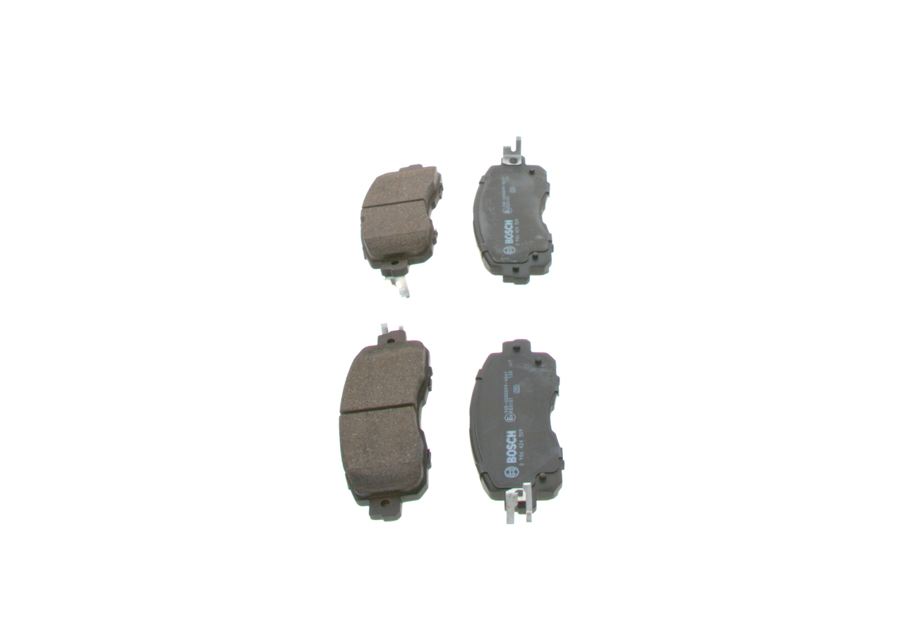 Brake Pad Set, disc brake - 0 986 424 509 BOSCH