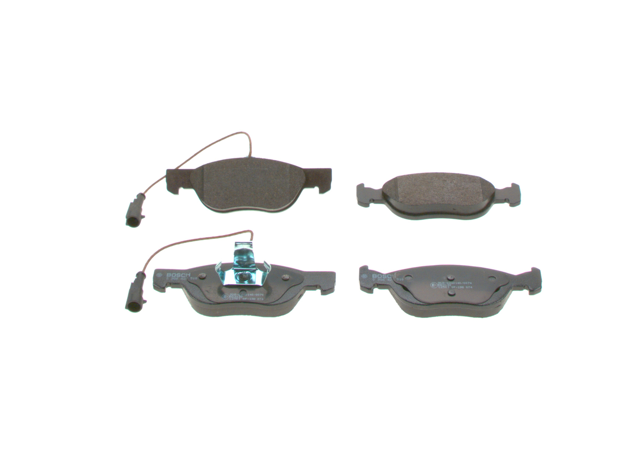 Kit pastiglie freno, Freno a disco - 0 986 424 510 BOSCH