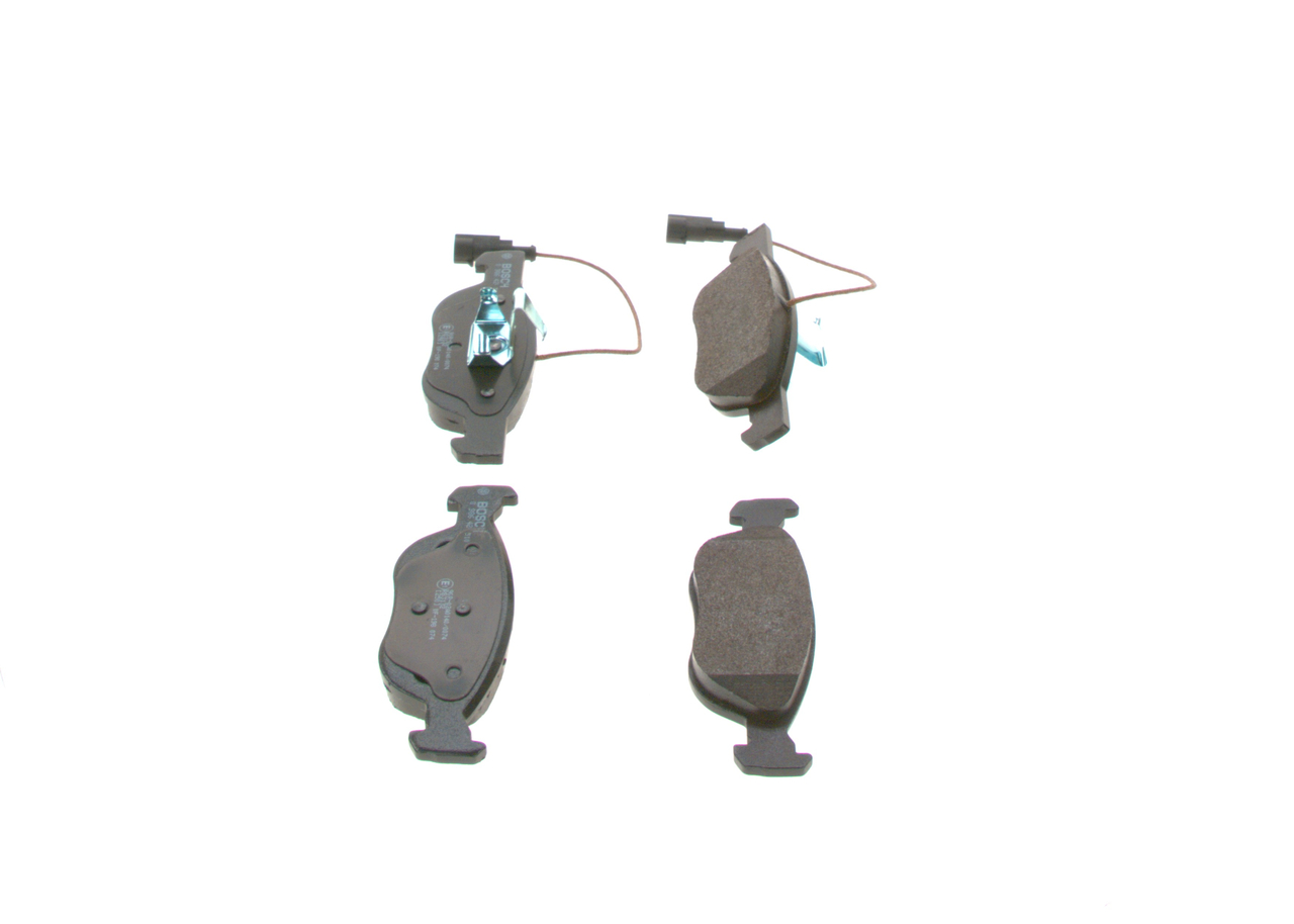 Brake Pad Set, disc brake - 0 986 424 510 BOSCH