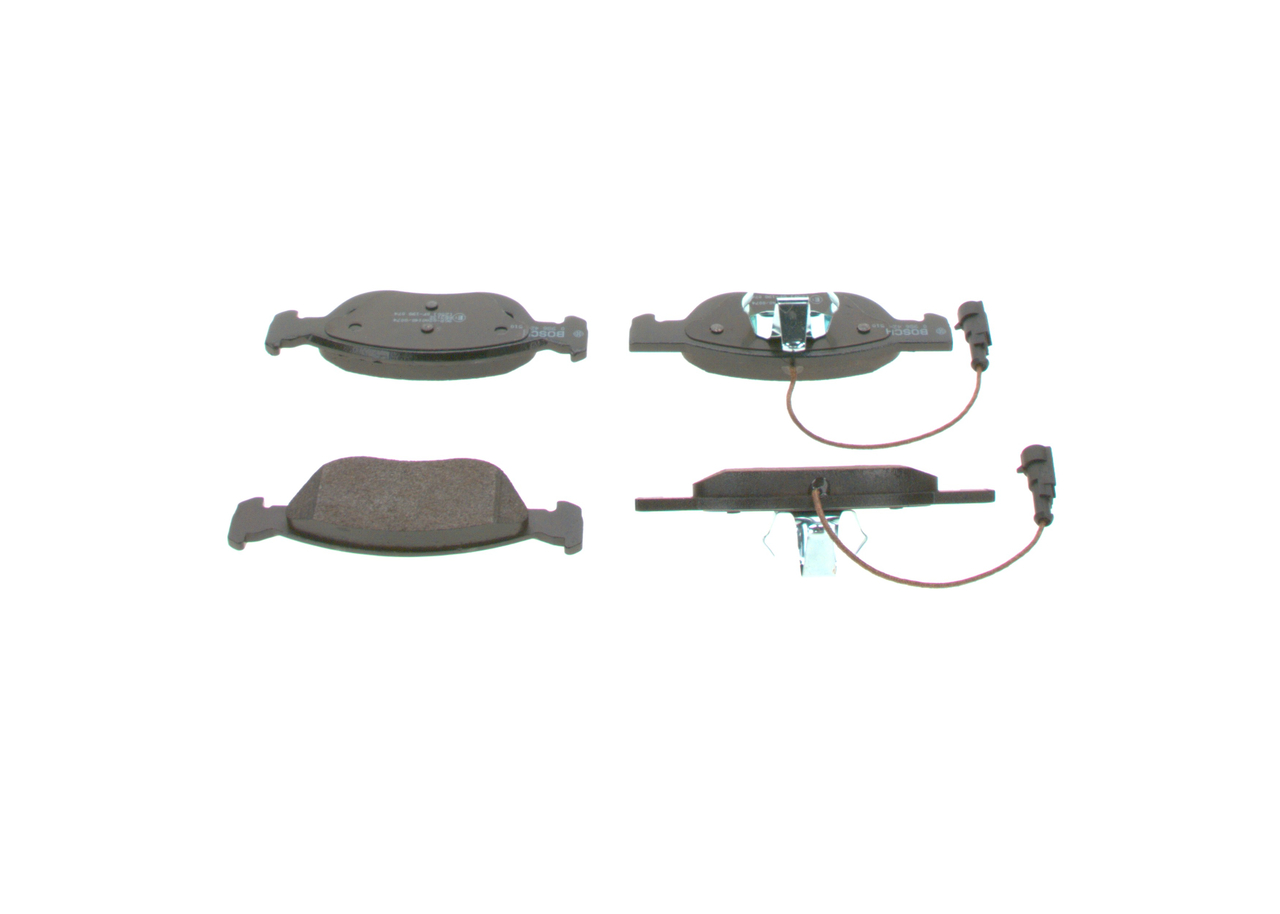 Brake Pad Set, disc brake - 0 986 424 510 BOSCH